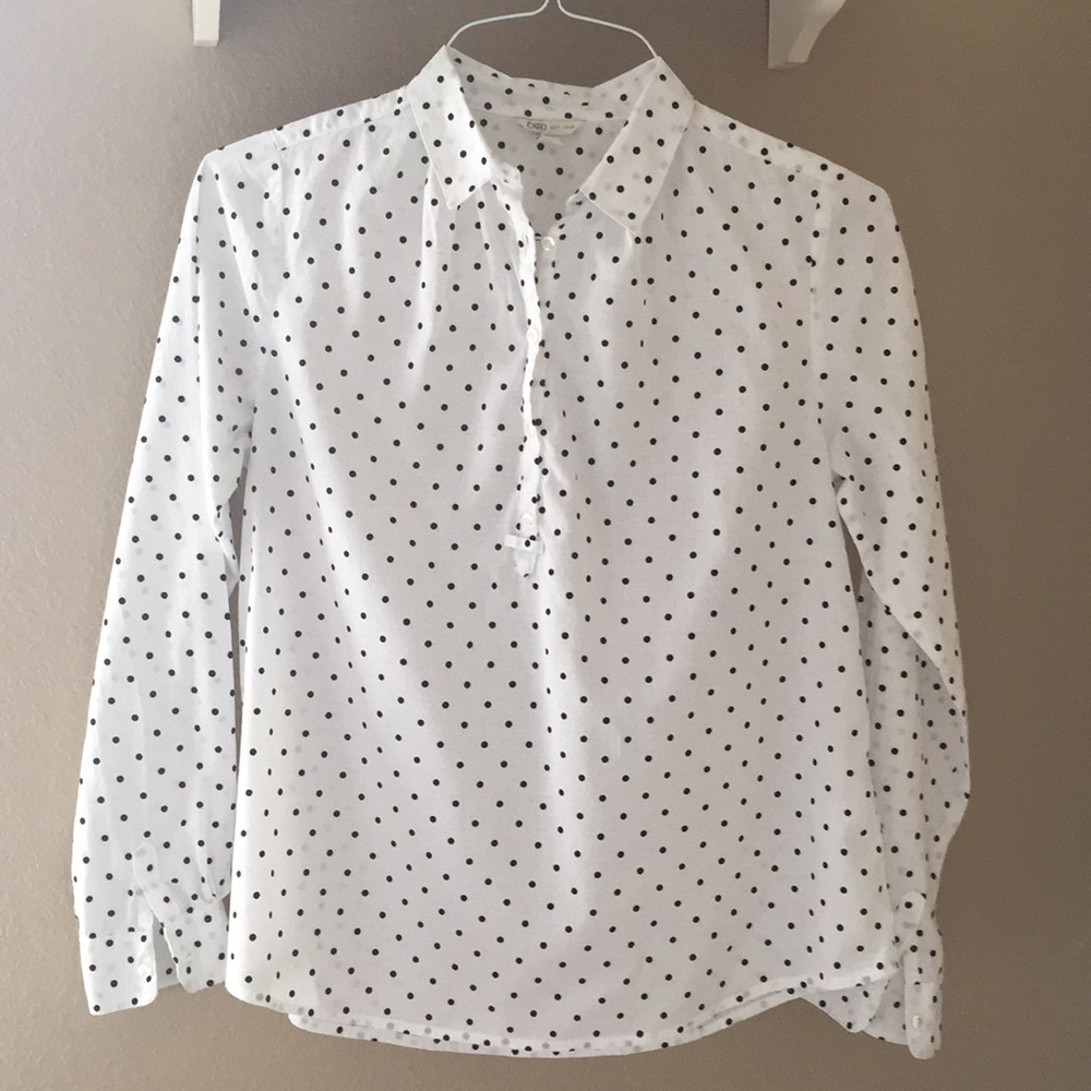 Polka dot shirt
